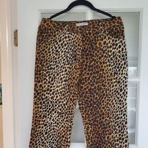 Dolce & Gabbana Leopard Print Pants